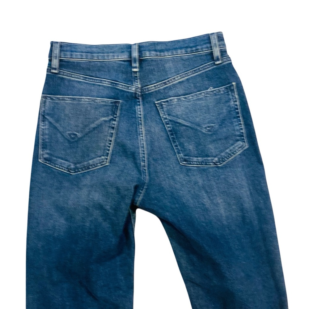HUDSON Jade Jeans Mid Rise/High Rise Loose Fit Distressed - Picture 4 of 9